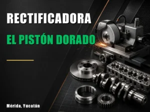 El pistón dorado