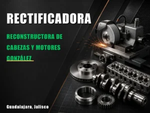 Reconstructora de cabezas y motores González